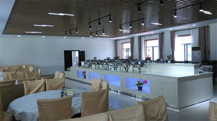 鐵路學(xué)校餐廳完工照片